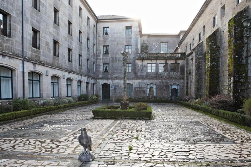 Hospederia Monasterio De Poio Hotel Bagian luar foto