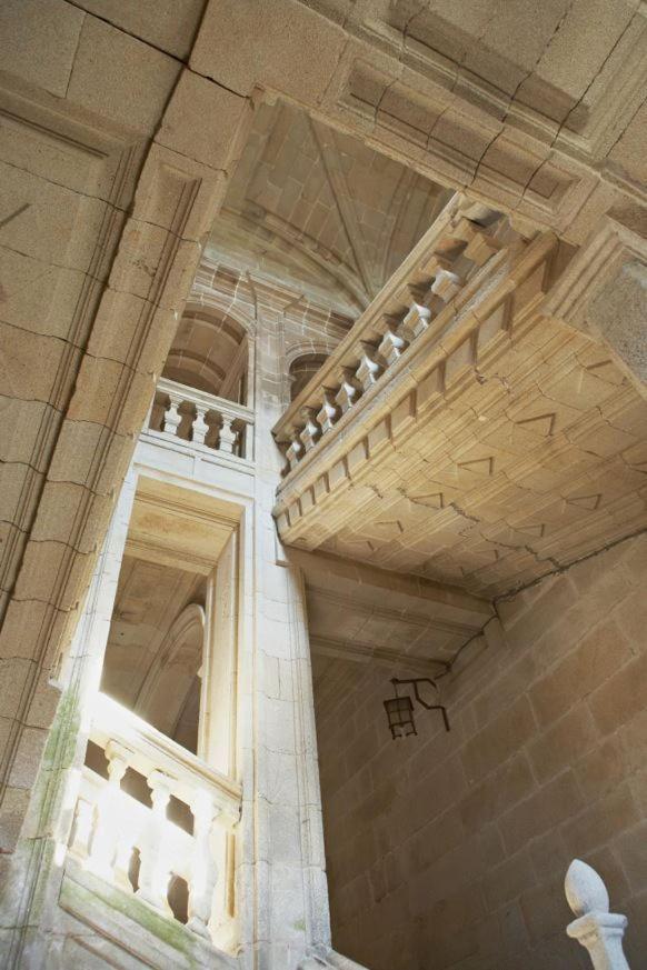 Hospederia Monasterio De Poio Hotel Bagian luar foto