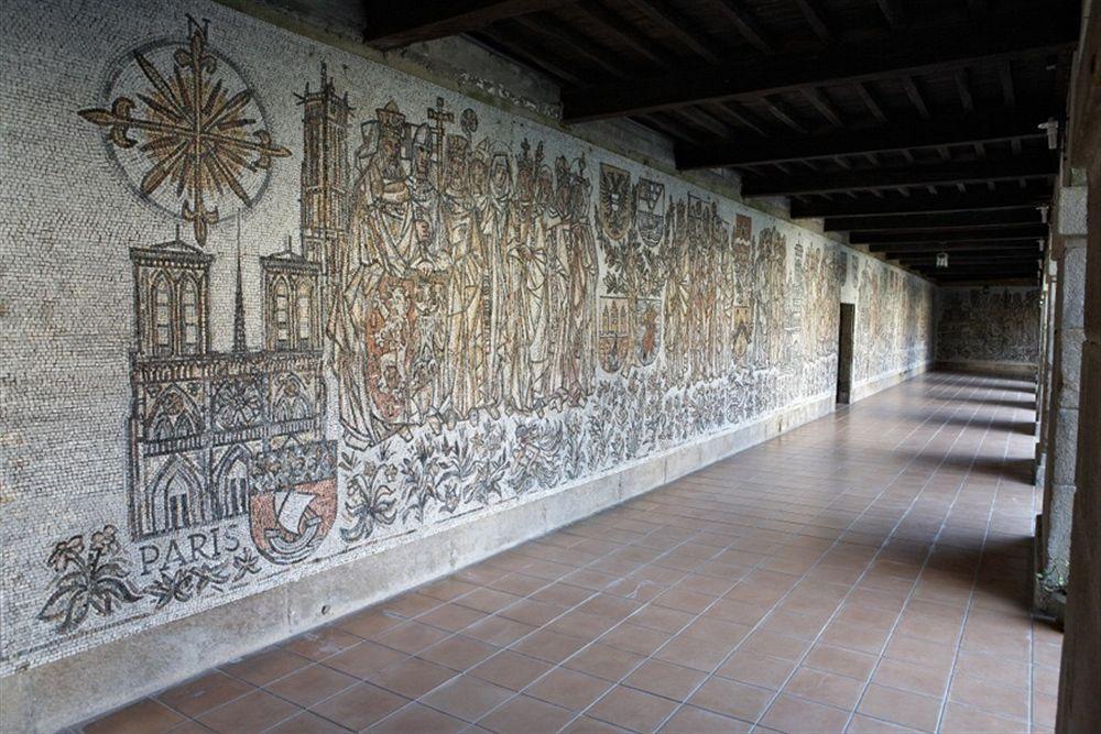 Hospederia Monasterio De Poio Hotel Bagian luar foto