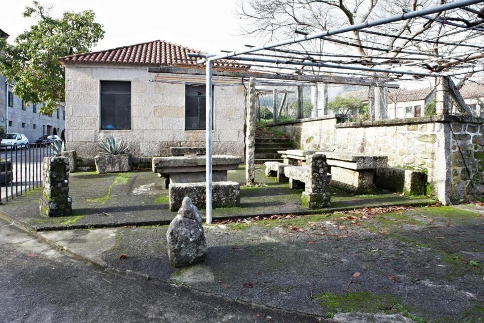 Hospederia Monasterio De Poio Hotel Bagian luar foto
