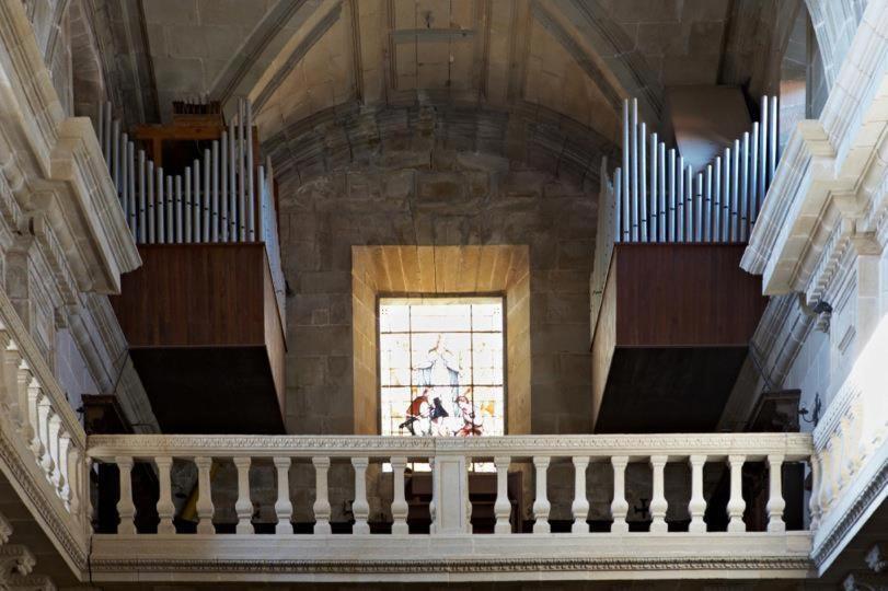 Hospederia Monasterio De Poio Hotel Bagian luar foto